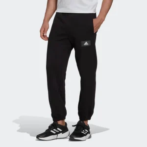 PANTALONI ADIDAS DA ALLENAMENTO ESSENTIALS FEELVIVID COTTON FLEECE STRAIGHT LEG