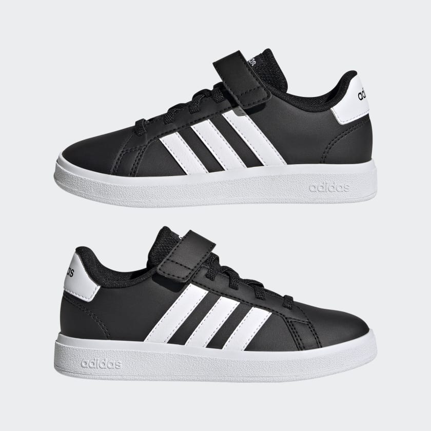SCARPE ADIDAS GRAND COURT LIFESTYLE COURT ELASTIC LACE AND TOP STRAP - immagine 8