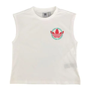 T-shirt Crop Donna White
