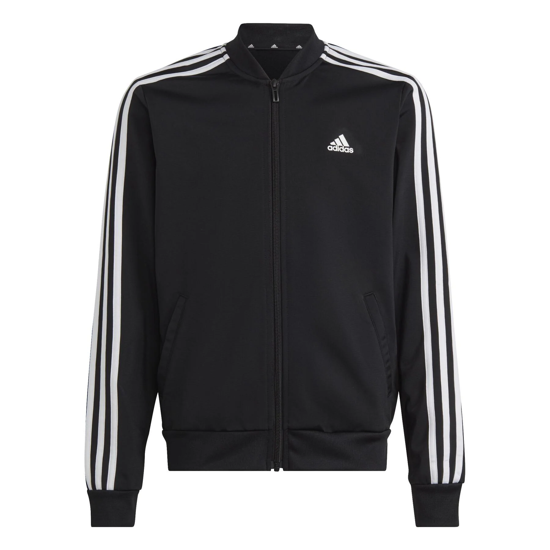 Tuta da ginnastica da bambina adidas 3-Stripes Essentials - immagine 3