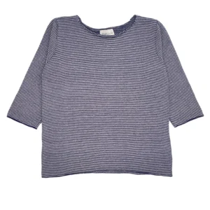 Maglia Azzurra Donna Cream/Navy