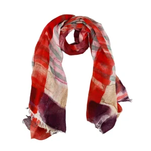 Sciarpa Z399 Donna Rossa