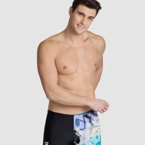 SHORT DA NUOTO UOMO STAMPA ARENA WAVES BREAKING