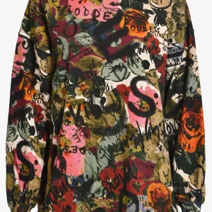 FELPA DEHA STAMPATA A PALLONCINO