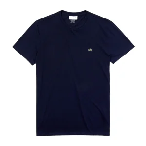 T-shirt Classic In Pima Uomo Blue Navy