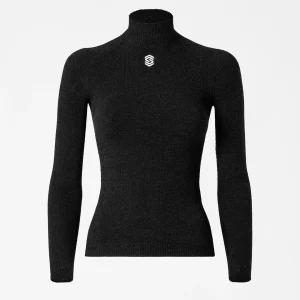 Maglia Termica Longsleeve High Neck Silverskin / Antracite