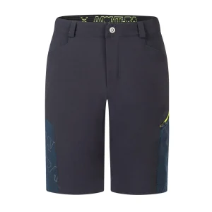 Pantaloncini Land Uomo Ardesia/Giallo Fluo