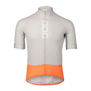 T-shirt Essential Road Logo Uomo Granite Grey/Zink Orange