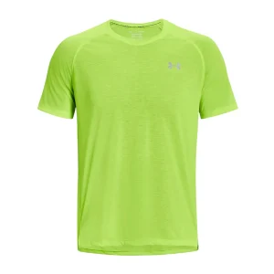 T-shirt Streaker Run Uomo Lime Surge/Reflective